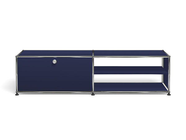 USM Haller  TV Board / USMハラー テレビボード  W / D / H：1523 / 373 / 390mm  ドロップダウンドア × 1、ディバイダーシェルフ × 1