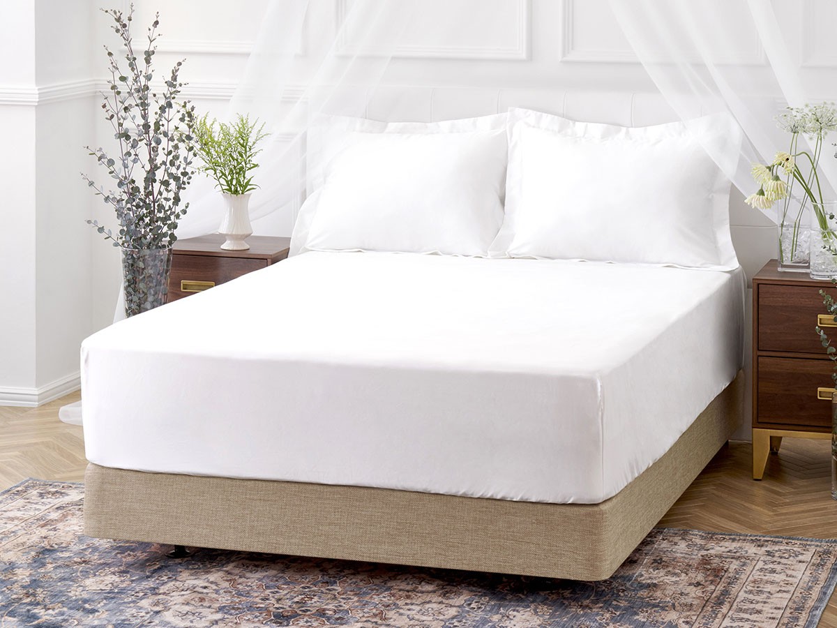 500TC Cotton Sateen Luxe / 500TC コットンサテンリュクス ボックスシーツ