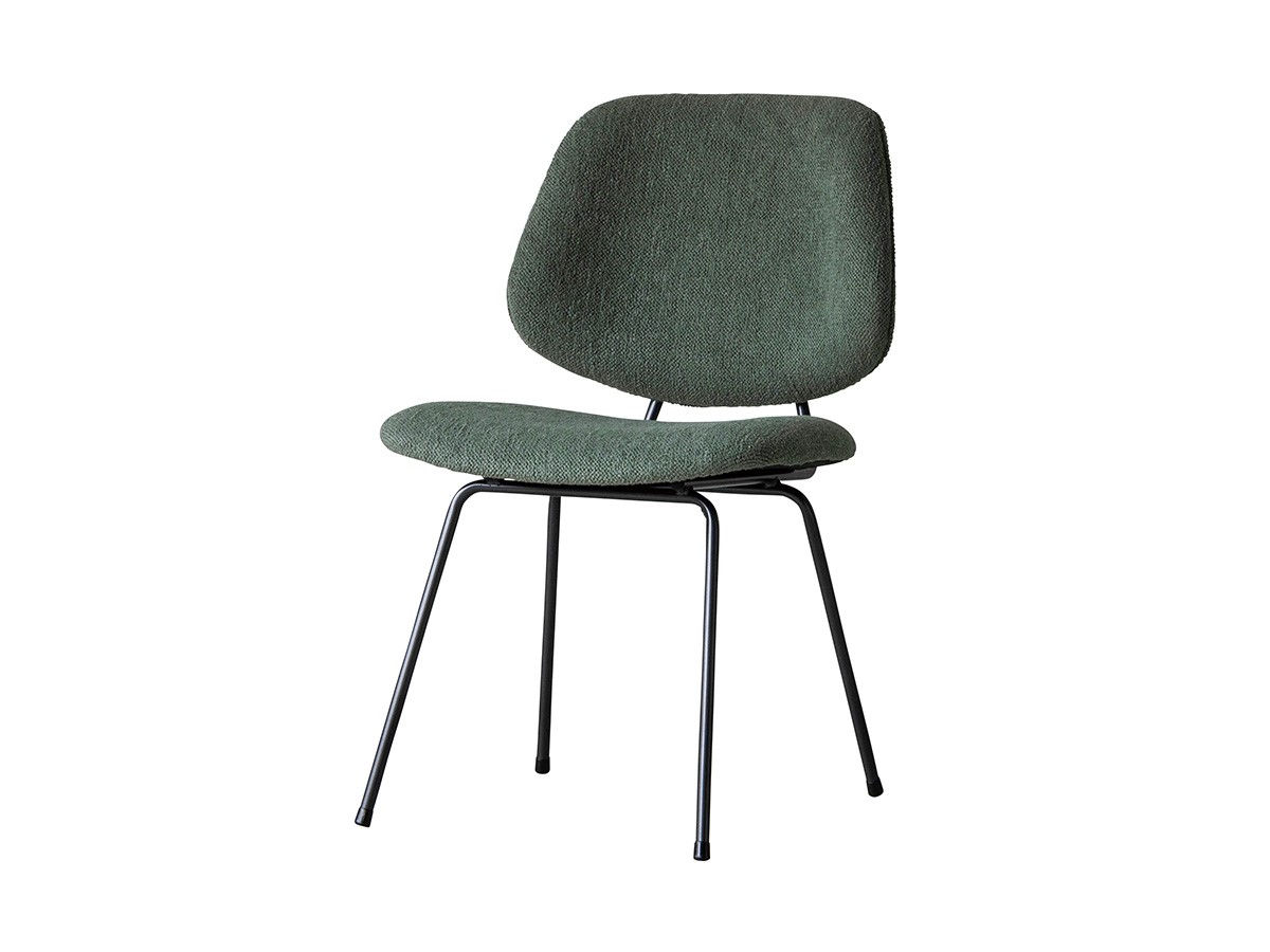 ABOCK CHAIR / アボック チェア 肘無（ブークレ / ブラックフレーム）