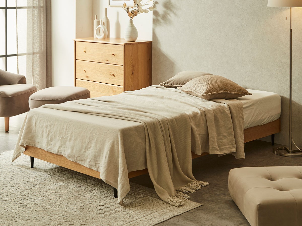 NATARISU BED / ナタリス ベッドフレーム 鉄脚